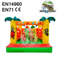 Bee And Animal Inflatable Bouncy Castle House