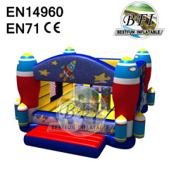 Inflatable Space Jump Castle