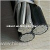 triplex cable ABC overhead power cable aac/acsr/aaac twisted2*3/0AWG+1*1/0AWG