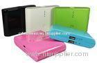 Blue / Green Portable Double USB Power Bank for Ipod / Ipad / Itouch