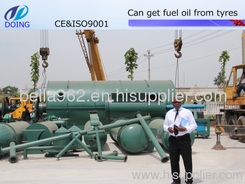 waste tire oil plant