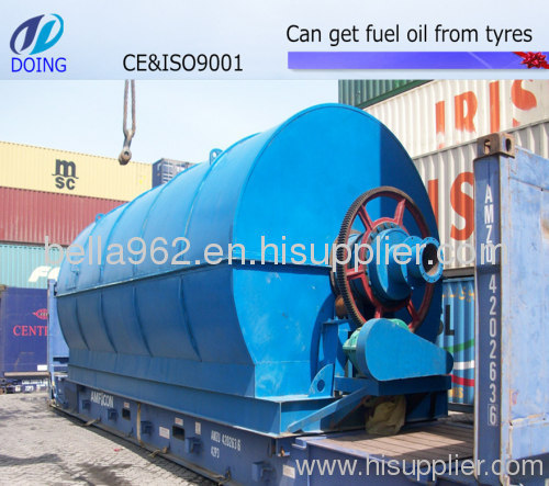 pyrolysis oil refine machine