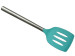 square and slotted silicone spatula head with stainless steel handle