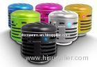 Silver / Yellow Mini Wireless Cell Phone Speakers For Blackberry / SONY