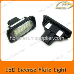 LED Number License Plate Light for Mercedes-BENZ W203 4D Sedan