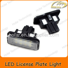 LED Rear License Plate Lamp for Mercedes-BENZ W203 Estate (5 door), W211, W219