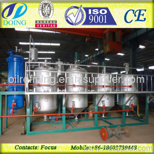 Cooking oil refining machine with CE&ISO 9001&BV certificate