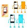 Lady Cute Cell Phone Protective Cases For iPhone , Robot Phone Case