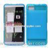 Stylish Blue Cell Phone Protective Cases Skidproof For Blackberry