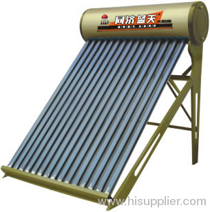 solar hot water ,evacuated tubes collector