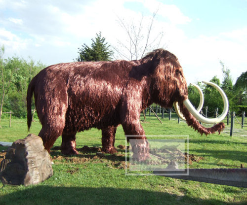 Theme Park Animatronic Animal Mammoth