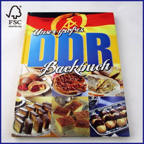 8.5*11.5'' hardcover cooking book