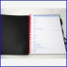 plastic single wire spiral notebook