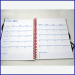 plastic single wire spiral notebook