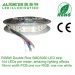 720LED/reel Dual line RGB White LED strip light 5050 with 19mm PCB