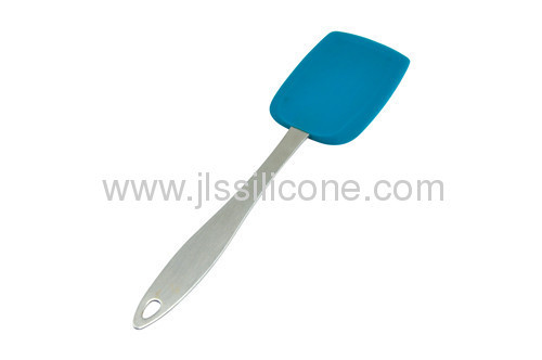 Flat and traditional silicone spatula