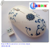 2013 Hot selling blue & white porcelain wireless mouse