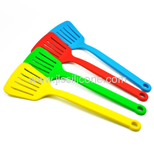 Candy color bakeware silicone slotted shovel and spatual