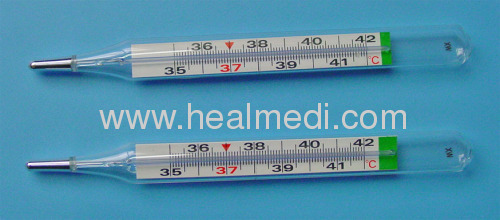 Mercury-free Thermometer with celsius and Fahrenheit degree