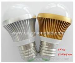 3W 5630 LED Globe Bulb