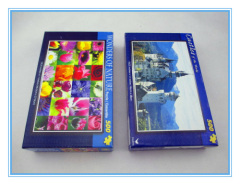 High quality 500pcs Jigsaw puzzle with hard box