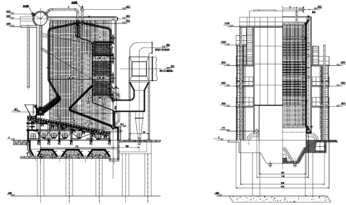 QXW series reciprocating grate hot water Bbomass boiler