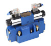 Electro-hydraulic operated valve with subplate mounting