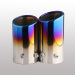 Magotan high quality hot sell stainless steel blue automobile muffler tip