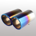 Magotan high quality hot sell stainless steel blue automobile muffler tip