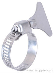 American Type Hose Clamp with Thumb Screw