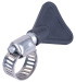 Hose clamps with thumb screws