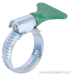 Worm Drive Hose Clamp with Thumb Screw