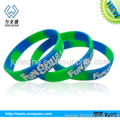 Silicone Band | Debossed imprint bracelet with cheap price