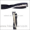 2013 hot selling ABC power cable al conductor xlpe insulation four core twisted overhead cable 3*2AWG+1*2AWG