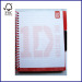 A5 divider notebook with pp cover