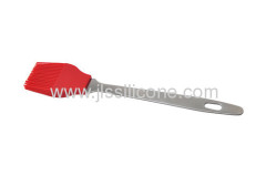 stainless stell handled kitchen tool silicone grip brush