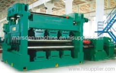 The plate straightening machine