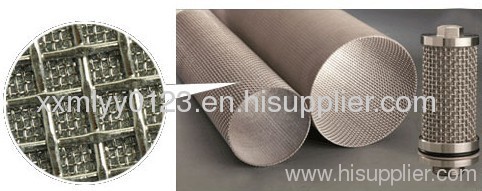 Sintered wire mesh filter
