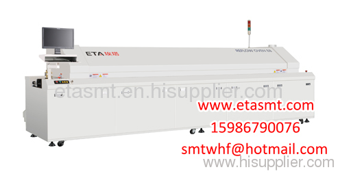 Large-Size LED Assembly Reflow Oven with Eight Heating-Zones E8