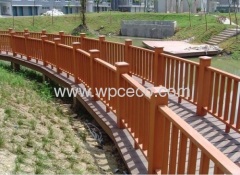 balcony flooring wood plastic