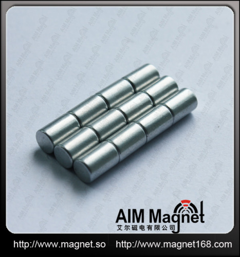 Strong neodymium rod magnet