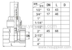Horizontal Manual Brass No Handle Two General Formula Gate Valve