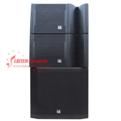 18inch line array wooden speaker