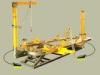 Large Car Automotive Frame Machine 10Ton For Collision Repair Car Bench