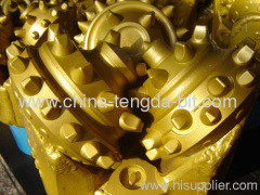golden tricone rock bit for gas drilling