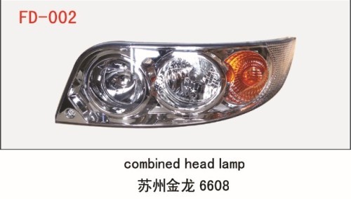 Higer Kinglong bus headlight