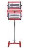 Car Infrared Curing Lamp / 1600W Infrared Heat Lamps For Automotive Light