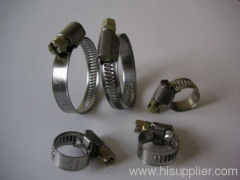 German Type stainless steel hose clamp