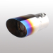 Hot sell best quality round bolt-on exhaust tip