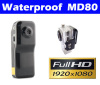 Full HD 1080P MD80i Waterproof Mini DV camcorder